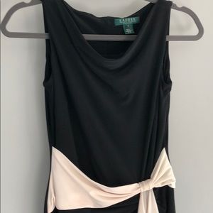 LAUREN by Ralph Lauren Black Evening Gown